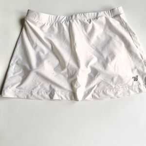 Varsity Spirit Cheer A Line Skort White SZ Small